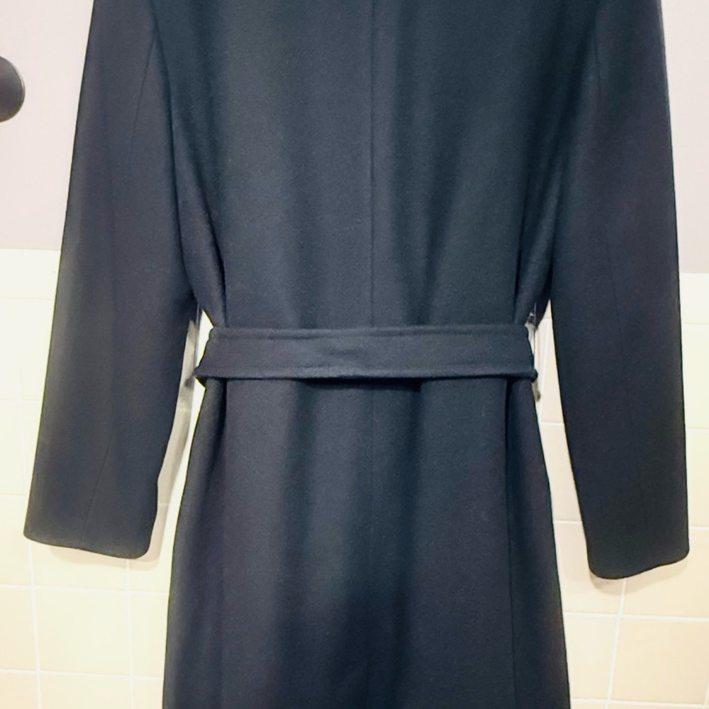Express Classic Black Dress Coat